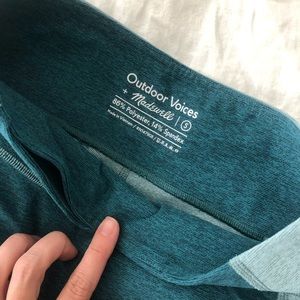 Outdoor Voices x Madewell 3/4 Warm-up Leggings